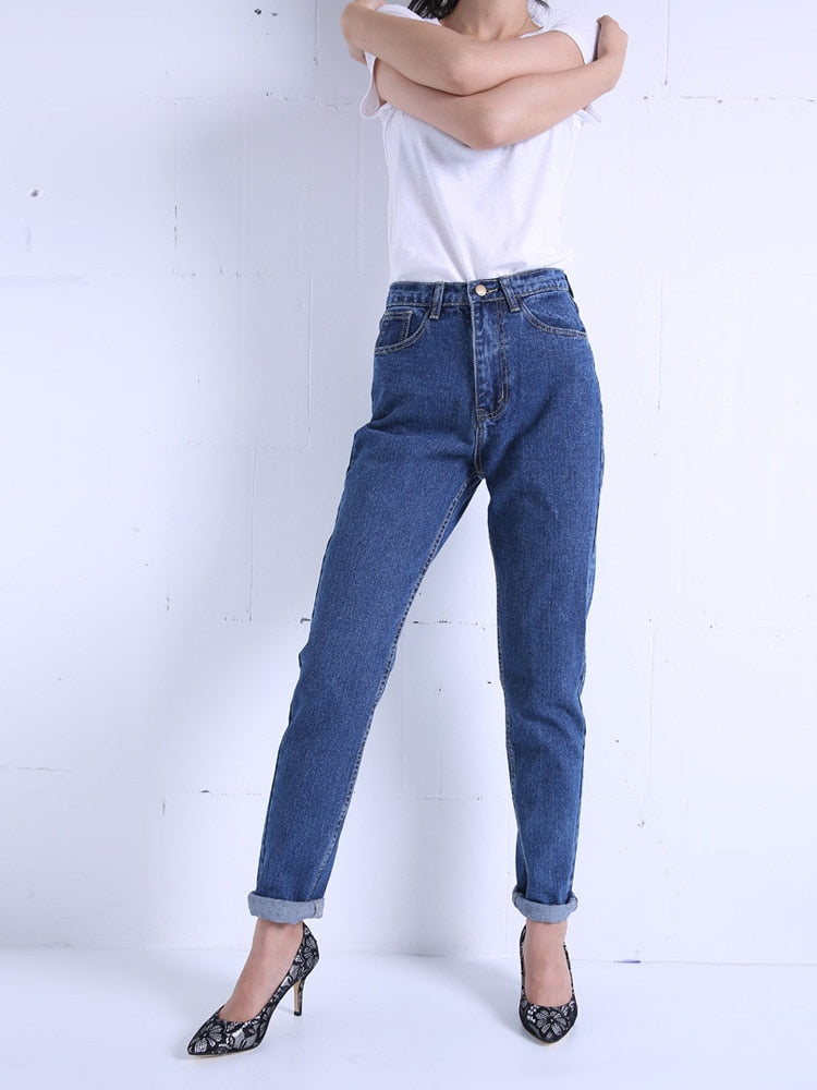 Vintage High Waist Jeans - Harvey's