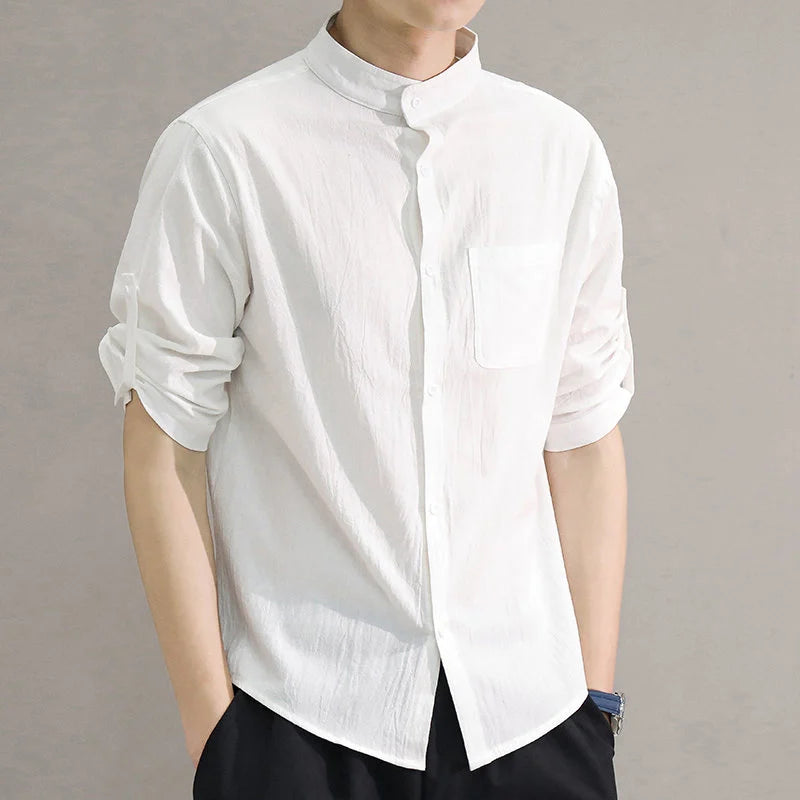 Standard Five-point Collar T-Shirt
