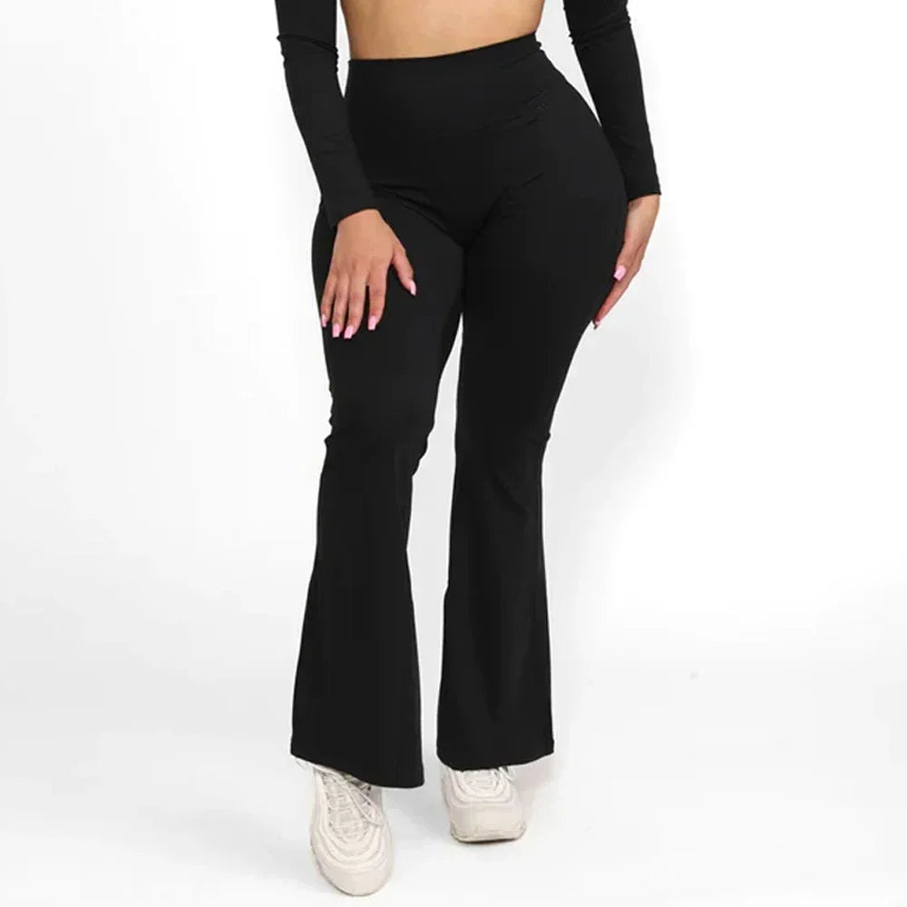 Flared High Waist Leggings