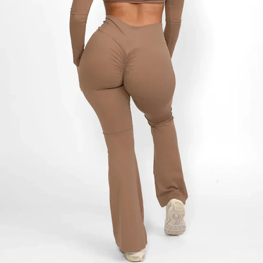 Flared High Waist Leggings