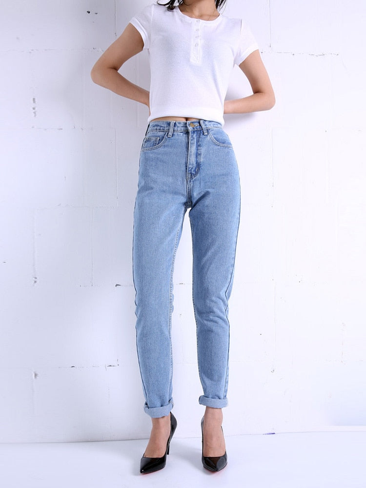 Vintage High Waist Jeans - Harvey's