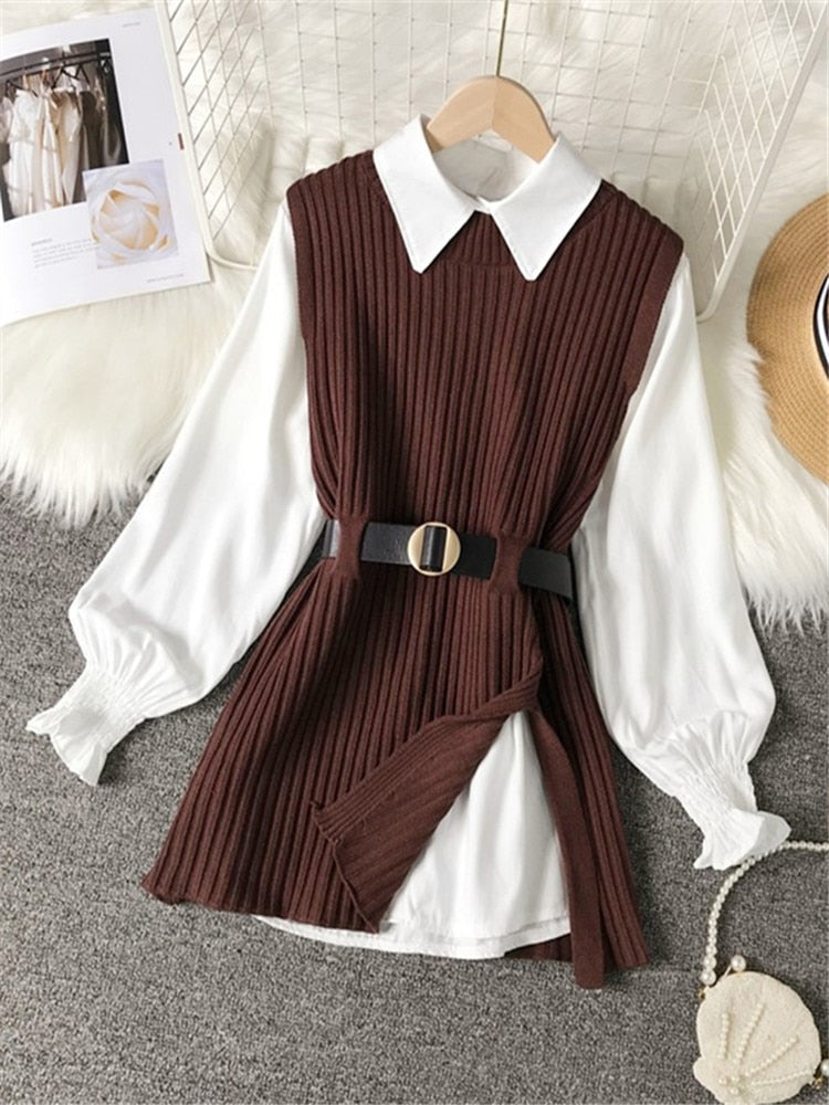 Two Piece Vest/skirt set - Harvey's