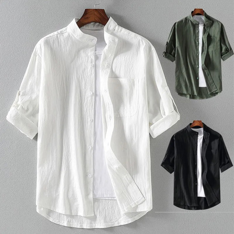 Standard Five-point Collar T-Shirt