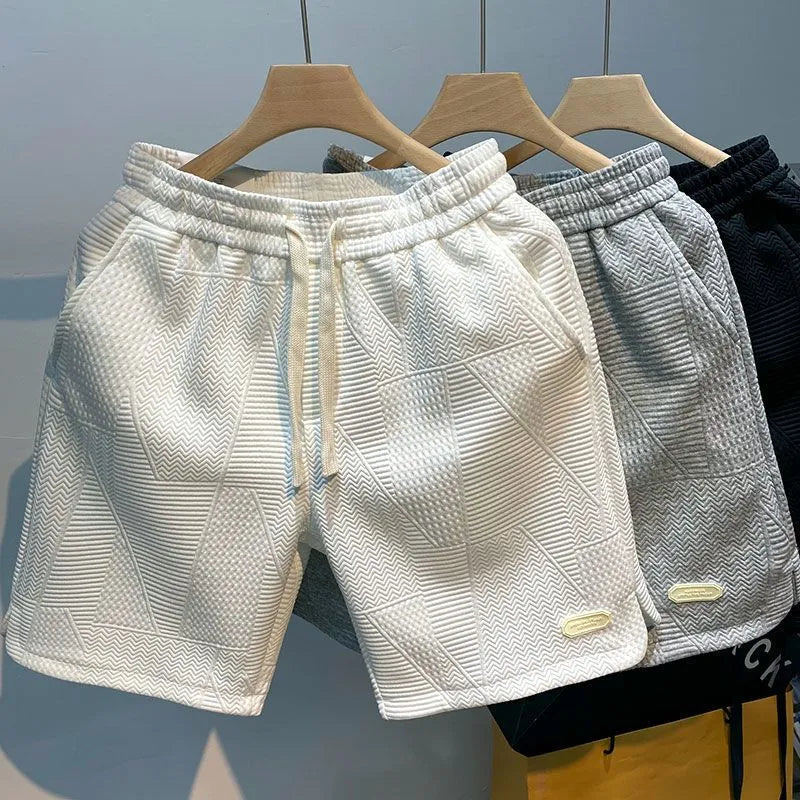 Summer Loose Drawstring Shorts