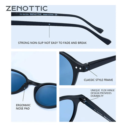 ZENOTTIC Retro Polarized Sunglasses