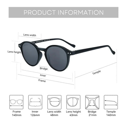 ZENOTTIC Retro Polarized Sunglasses