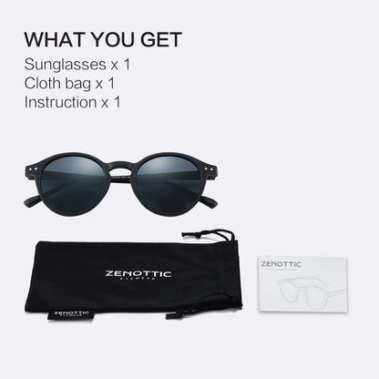 ZENOTTIC Retro Polarized Sunglasses