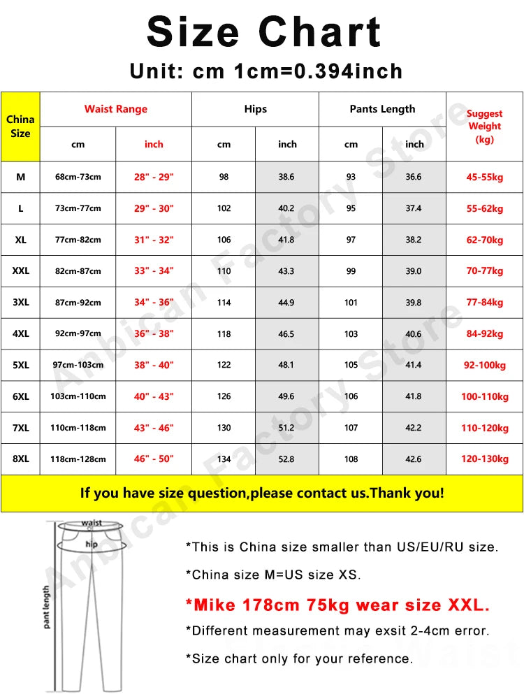 Plus Size Jeans Men Loose Joggers Streetwear Harem Jeans Cargo Pants Ankle-Length Denim Trousers